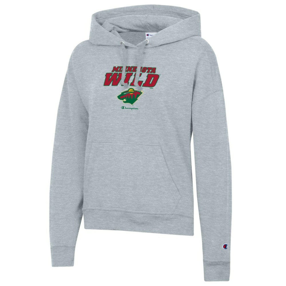 Minnesota Wild Champion Women's Powerblend Fleece Pullover Hoodie