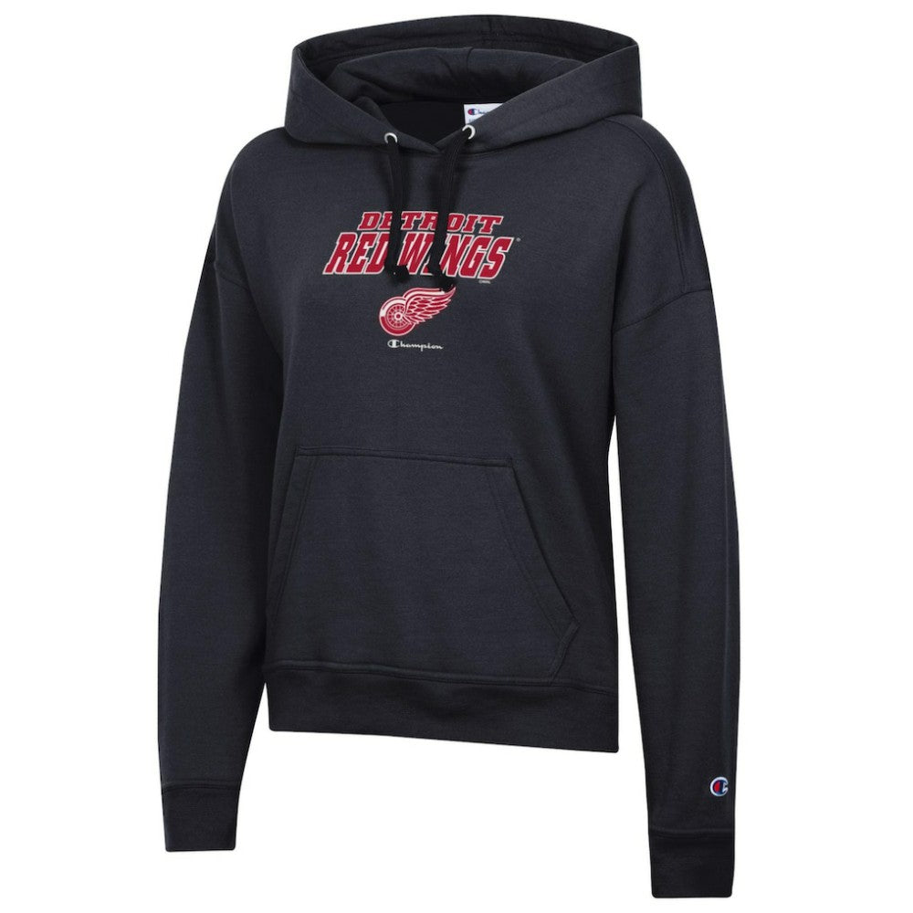 Detroit Red Wings Champion Women's Powerblend Fleece Pullover Hoodie