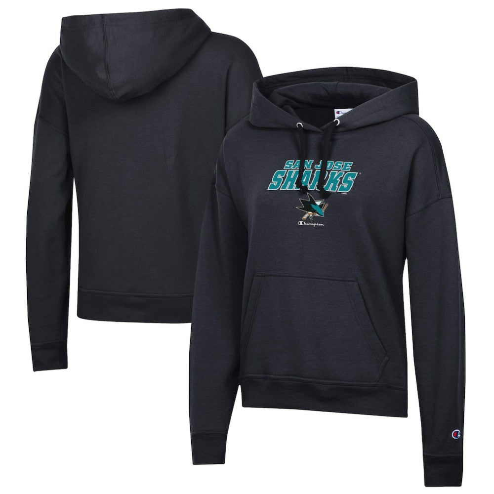San Jose Sharks Champion Women's Powerblend Fleece Pullover Hoodie