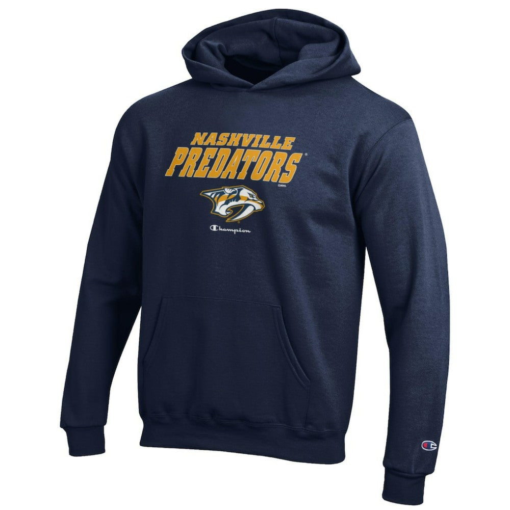 Nashville Predators Champion Youth Eco Powerblend Pullover Hoodie