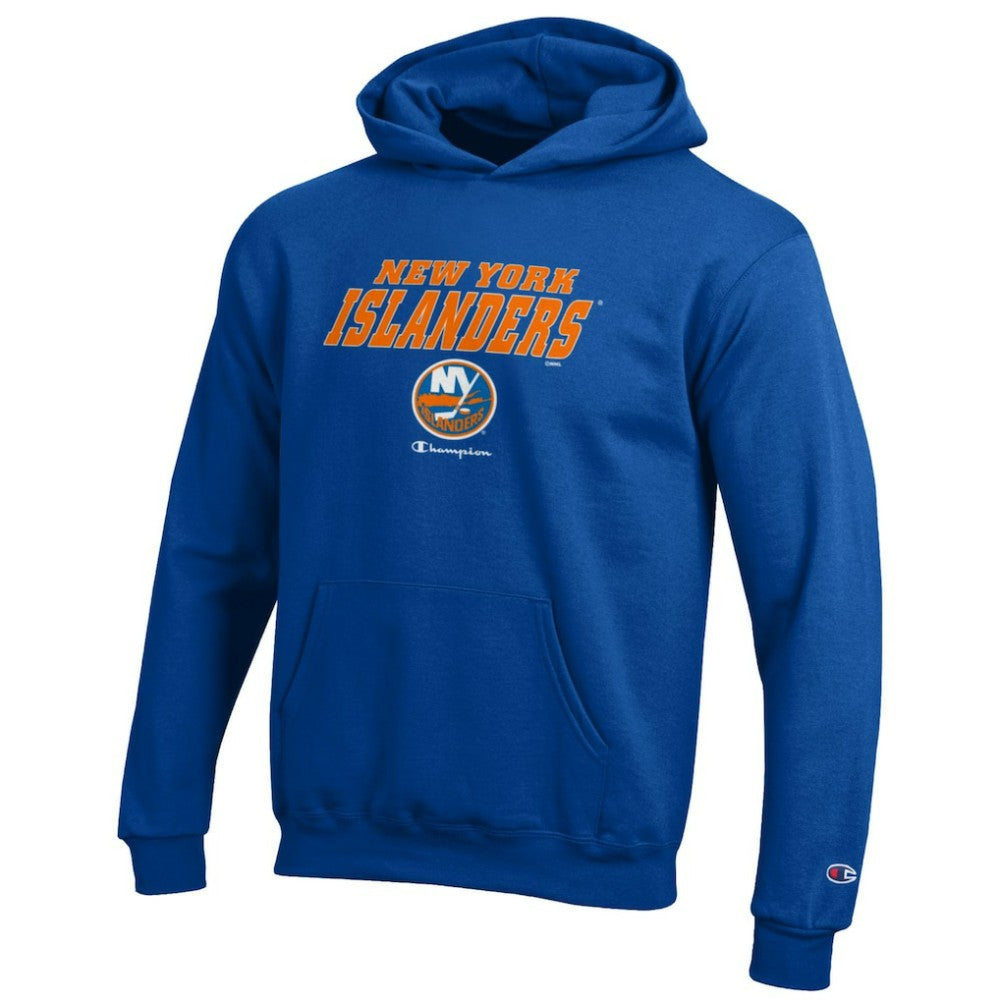 New York Islanders Champion Youth Eco Powerblend Pullover Hoodie