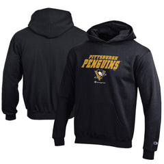 Pittsburgh Penguins Champion Youth Eco Powerblend Pullover Hoodie
