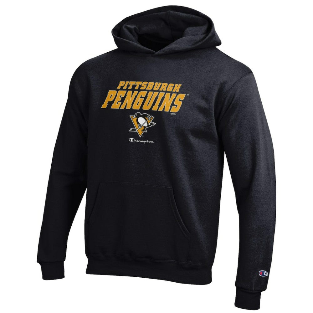 Pittsburgh Penguins Champion Youth Eco Powerblend Pullover Hoodie