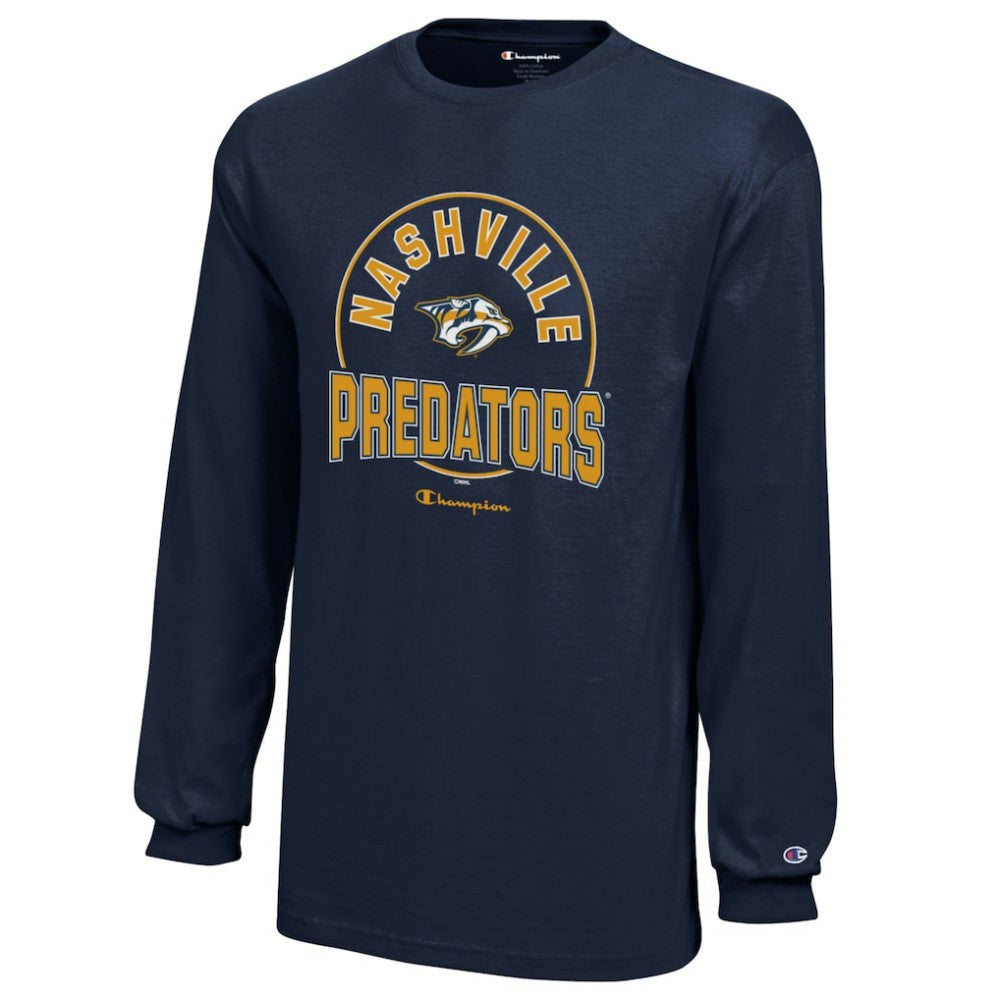 Nashville Predators Champion Youth Long-Sleeve Jersey T-Shirt