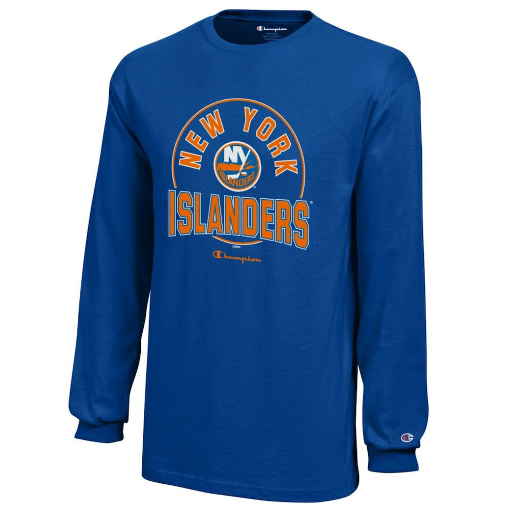 New York Islanders Champion Youth Long-Sleeve Jersey T-Shirt