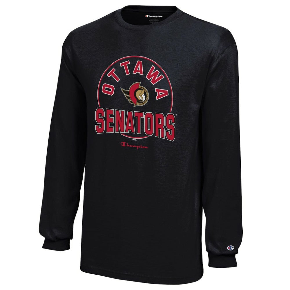 Ottawa Senators Champion Youth Long-Sleeve Jersey T-Shirt