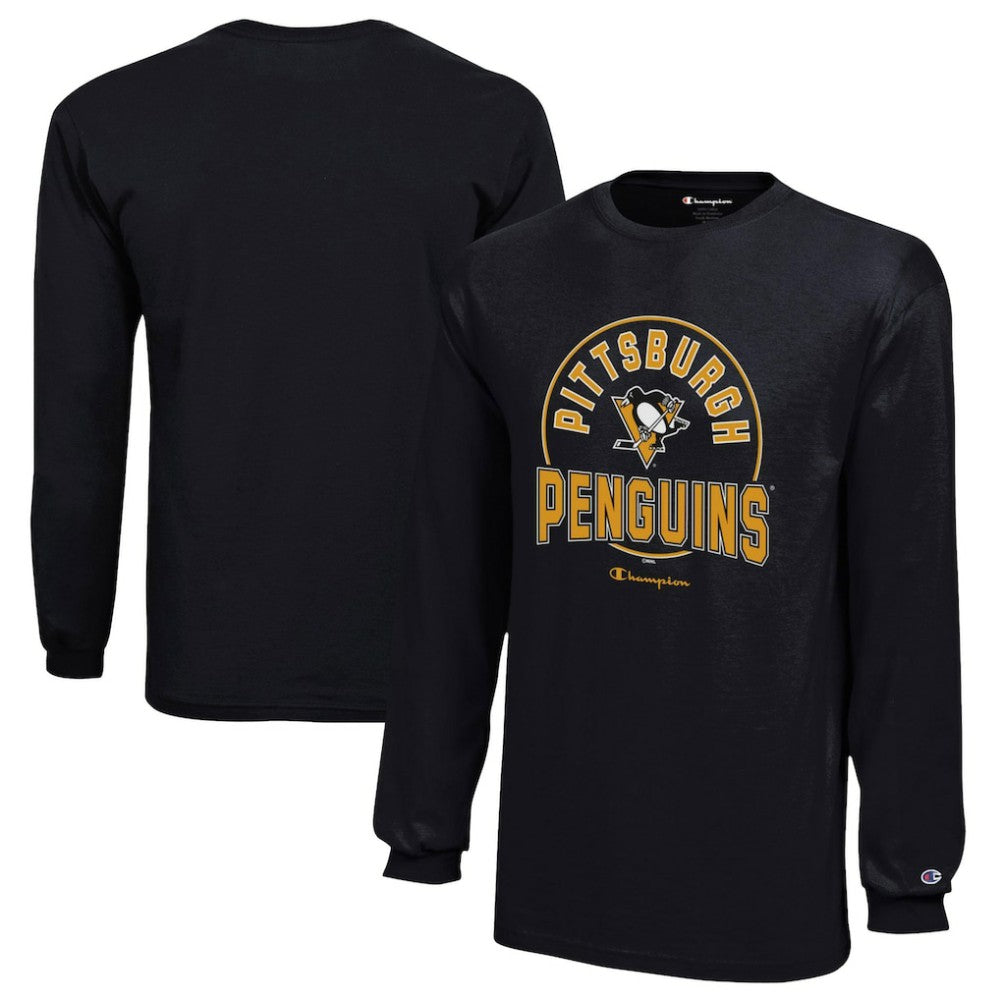 Pittsburgh Penguins Champion Youth Long-Sleeve Jersey T-Shirt
