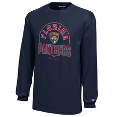 Florida Panthers Champion Youth Long-Sleeve Jersey T-Shirt