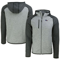 NFL Denver Broncos Cutter & Buck Americana Mainsail Full-Zip Hooded Jacket