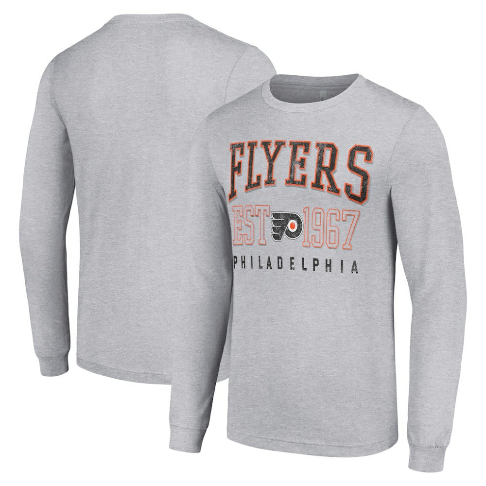 Philadelphia Flyers Starter Retro Graphic Long Sleeve Crew T-Shirt