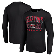 Ottawa Senators Starter Retro Graphic Long Sleeve Crew T-Shirt
