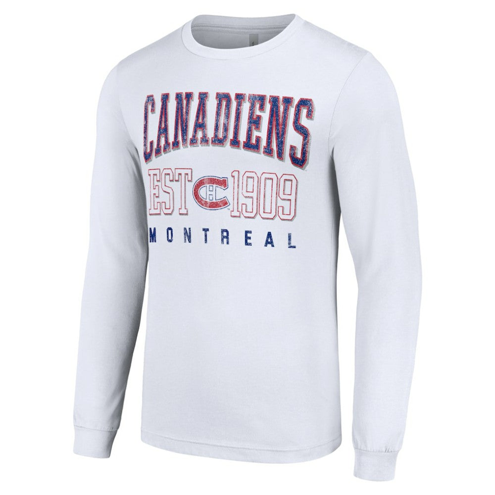 Montreal Canadiens Starter Retro Graphic Long Sleeve Crew T-Shirt