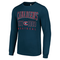 Montreal Canadiens Starter Retro Graphic Long Sleeve Crew T-Shirt