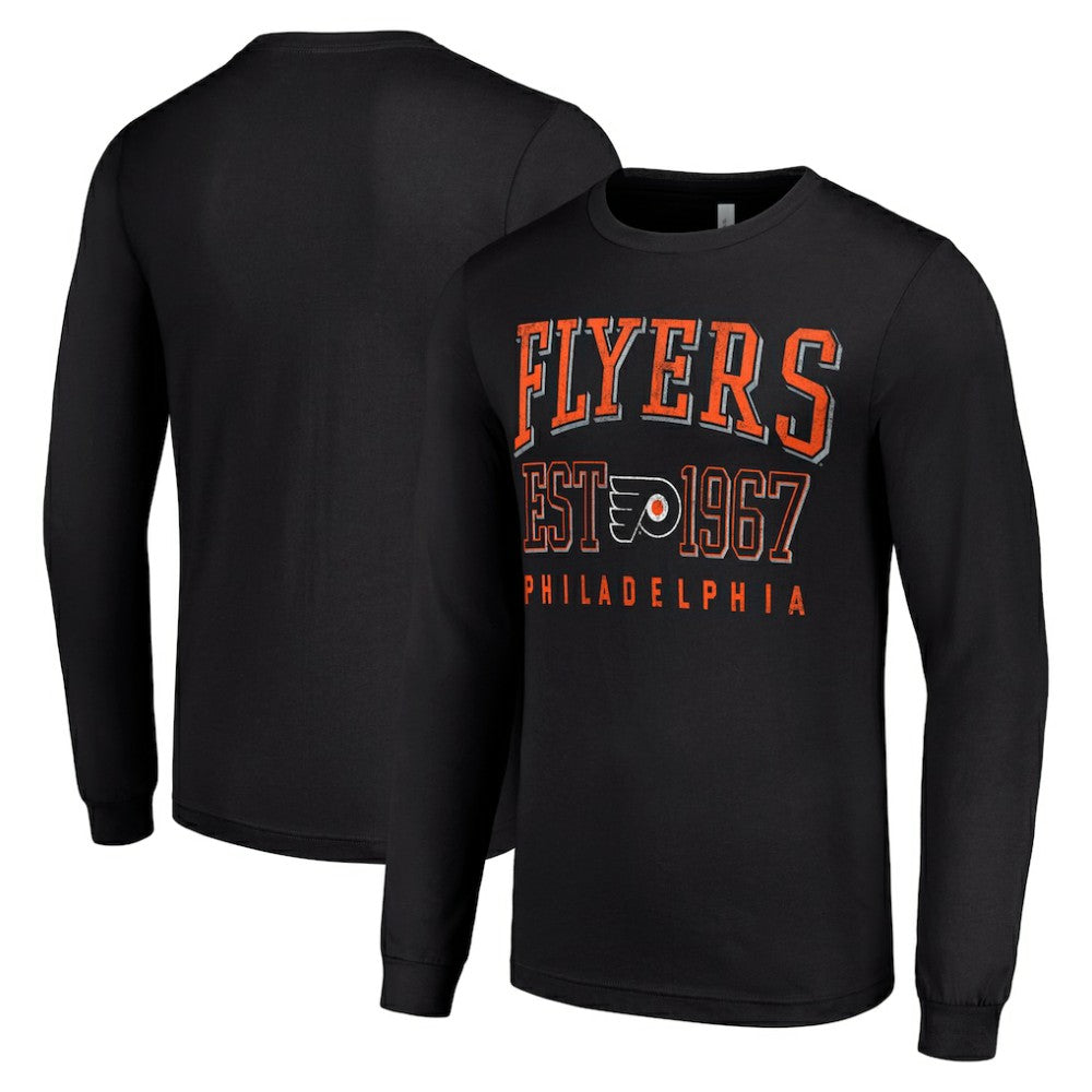 Philadelphia Flyers Starter Retro Graphic Long Sleeve Crew T-Shirt