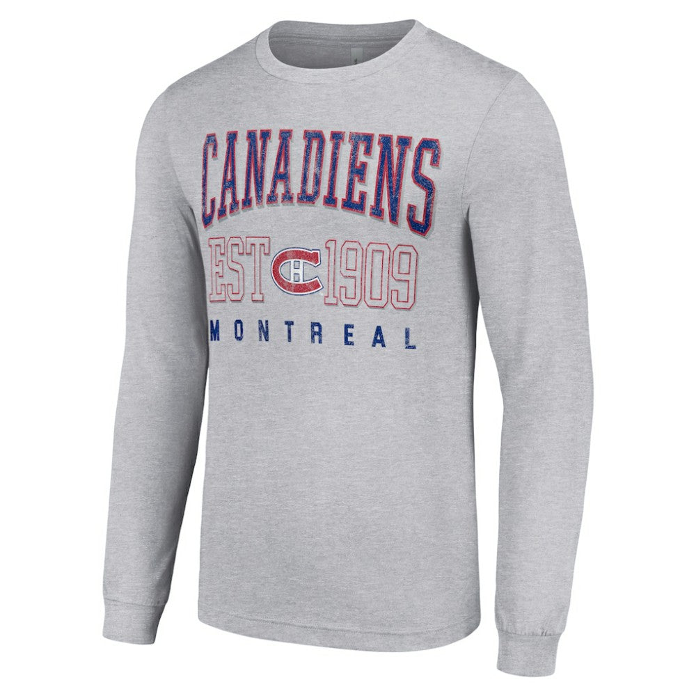 Montreal Canadiens Starter Retro Graphic Long Sleeve Crew T-Shirt
