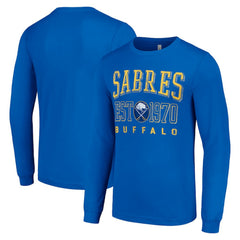 Buffalo Sabres Starter Retro Graphic Long Sleeve Crew T-Shirt