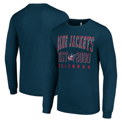 Columbus Blue Jackets Starter Logo Graphic Long Sleeve T-Shirt