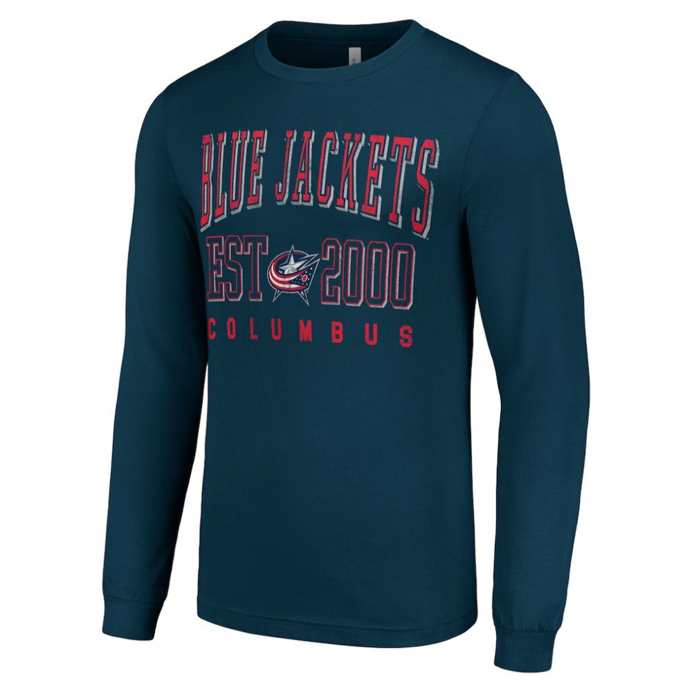 Columbus Blue Jackets Starter Logo Graphic Long Sleeve T-Shirt