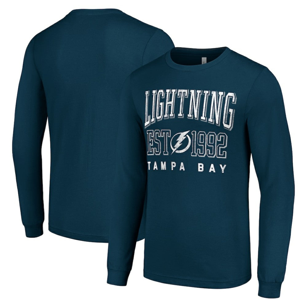 Tampa Bay Lightning Starter Logo Graphic Long Sleeve T-Shirt