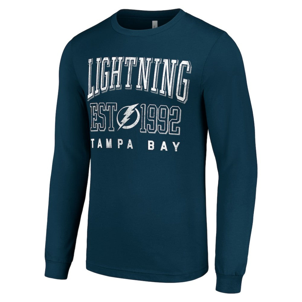 Tampa Bay Lightning Starter Logo Graphic Long Sleeve T-Shirt