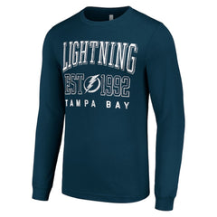 Tampa Bay Lightning Starter Logo Graphic Long Sleeve T-Shirt