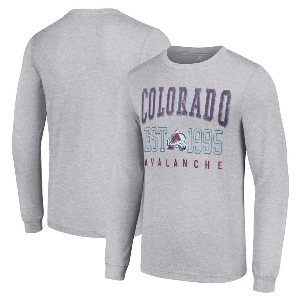 Colorado Avalanche Starter Logo Graphic Long Sleeve T-Shirt