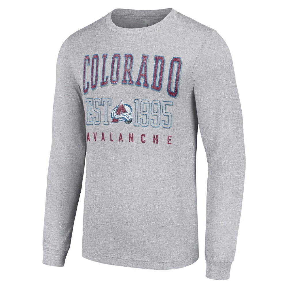 Colorado Avalanche Starter Logo Graphic Long Sleeve T-Shirt