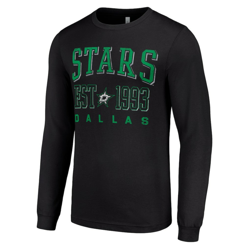 Dallas Stars Starter Logo Graphic Long Sleeve T-Shirt