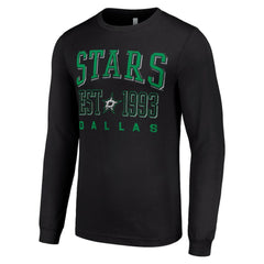 Dallas Stars Starter Logo Graphic Long Sleeve T-Shirt