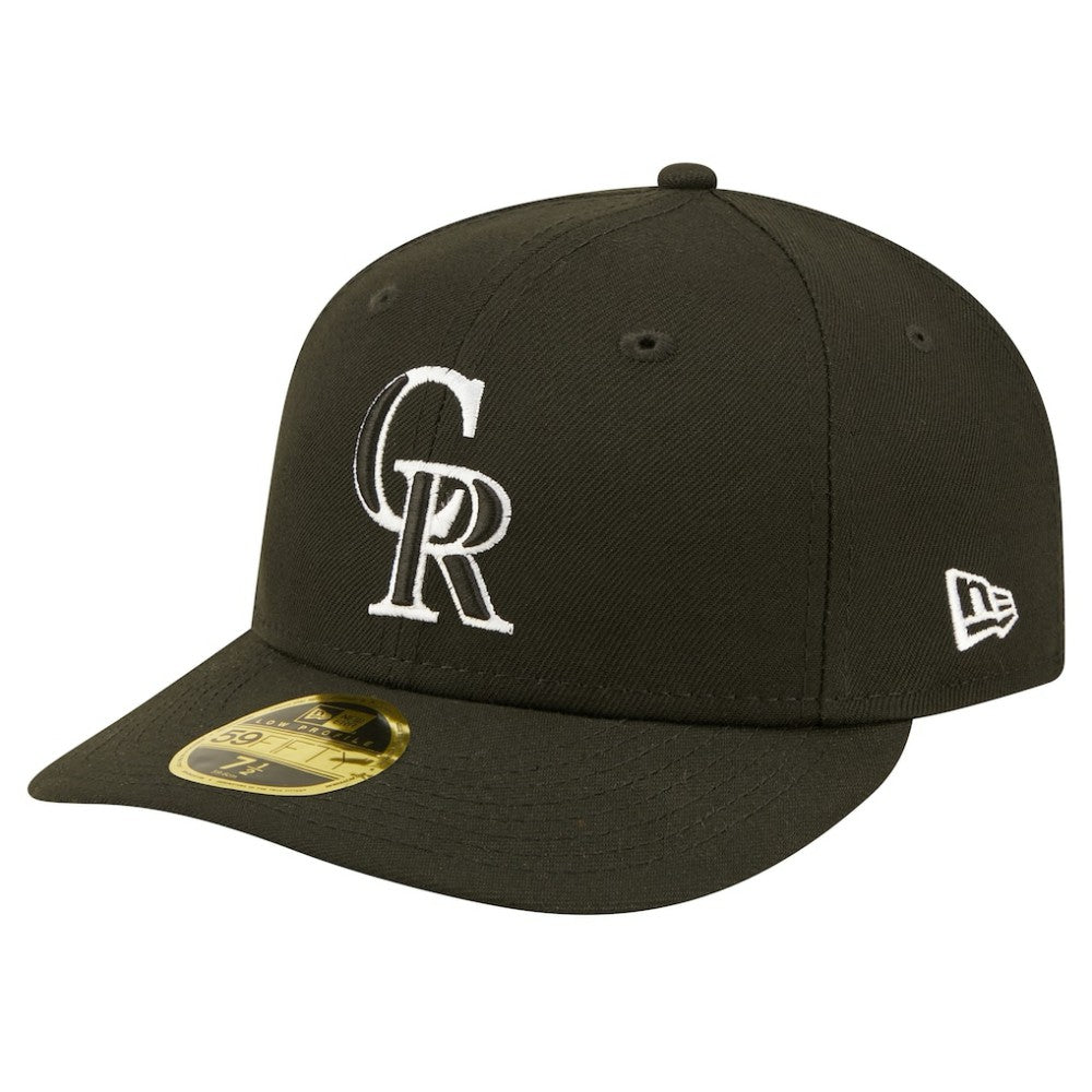 Colorado Rockies Low Profile 59FIFTY Fitted Hat - Black | New Era