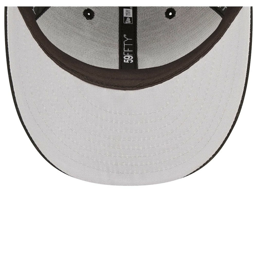 Chicago Cubs Low Profile 59FIFTY Fitted Hat - Black | New Era