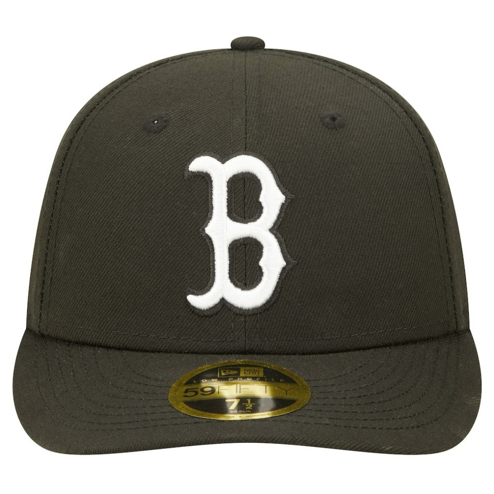 Boston Red Sox Low Profile 59FIFTY Fitted Hat - Black | New Era