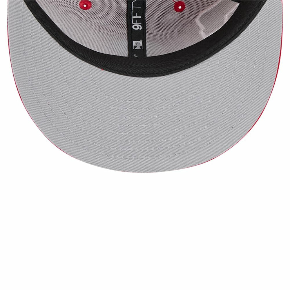 Philadelphia Phillies Logo Strike 9FIFTY Snapback Hat - Red | New Era