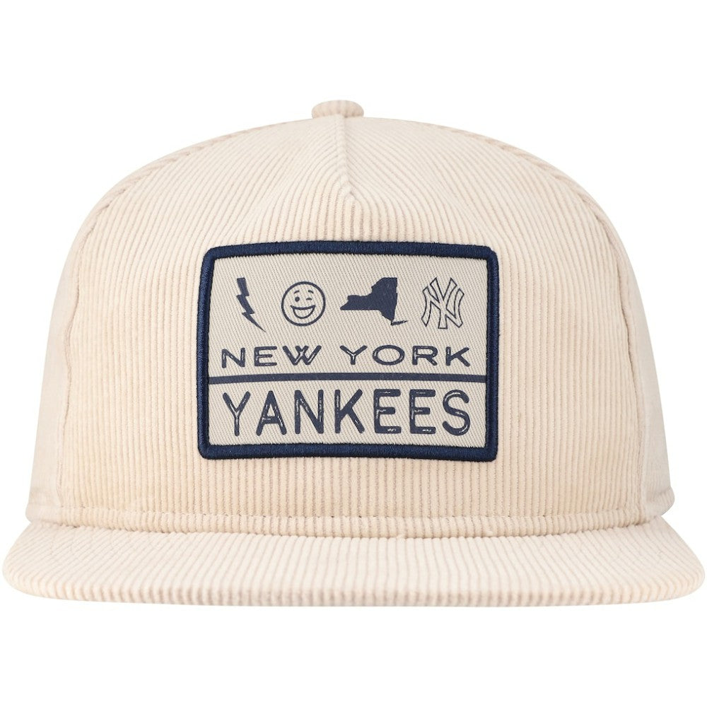 New York Yankees Summer Essential Golfer Snapback Hat - Khaki | New Era