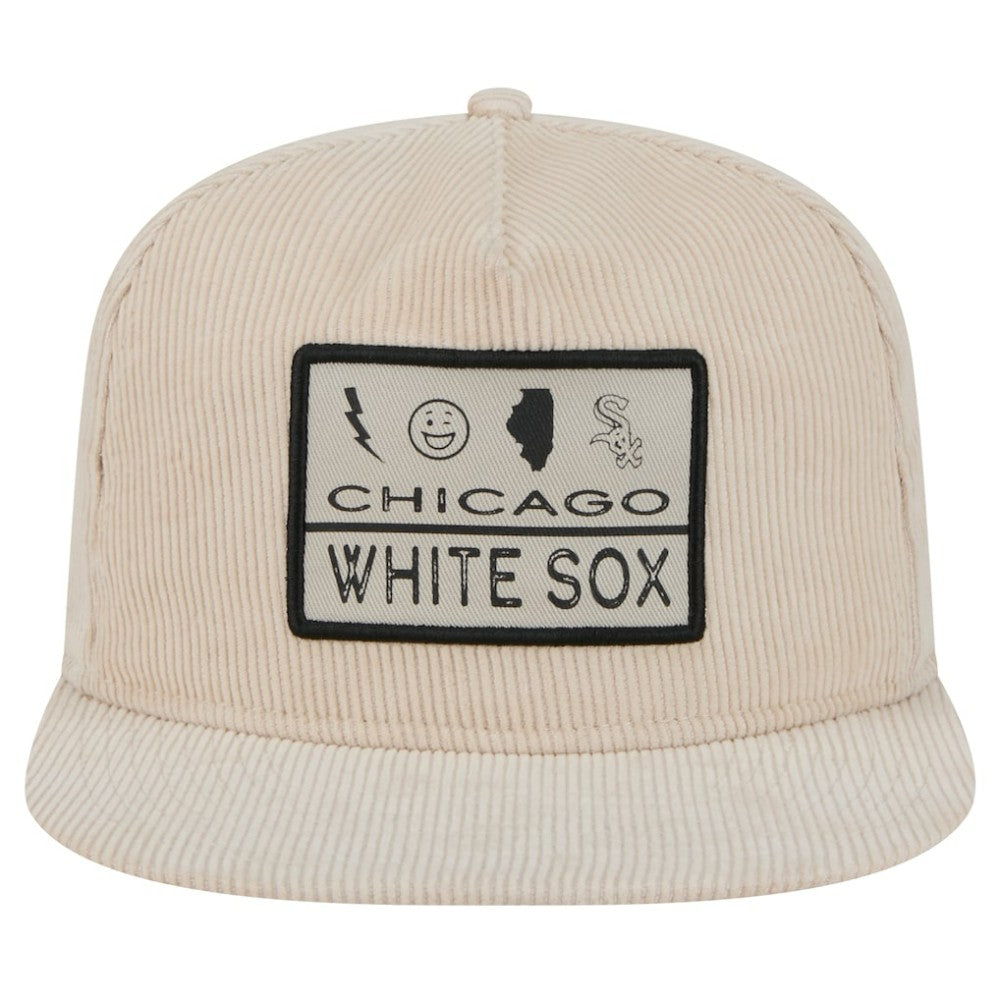 Chicago White Sox Summer Essential Golfer Snapback Hat - Khaki | New Era