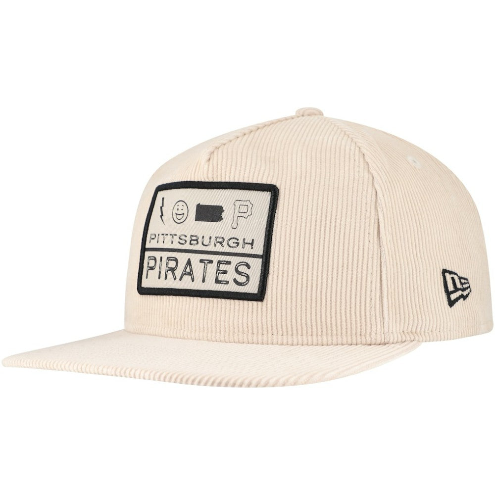 Pittsburgh Pirates Summer Essential Golfer Snapback Hat - Khaki | New Era