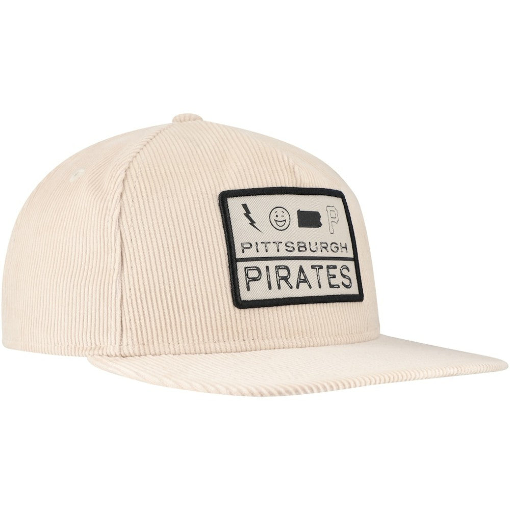 Pittsburgh Pirates Summer Essential Golfer Snapback Hat - Khaki | New Era