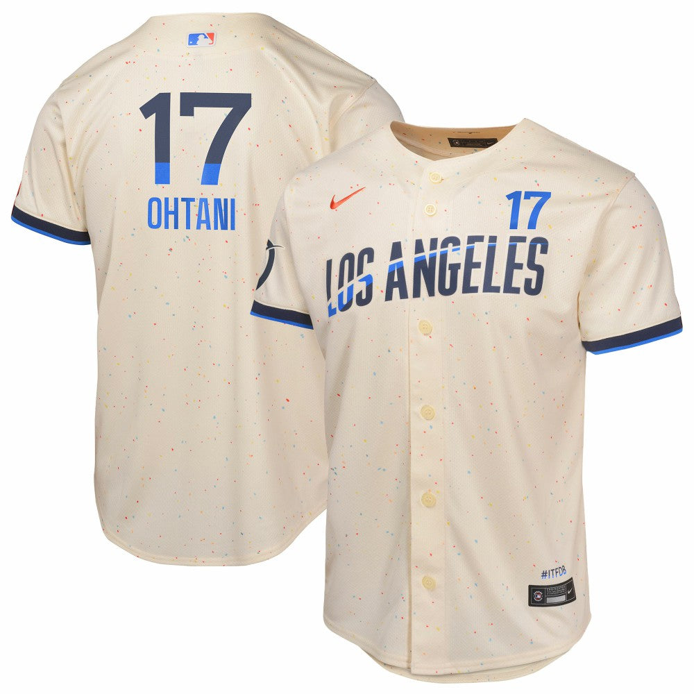 Shohei Ohtani Los Angeles Dodgers Youth 2024 City Connect Limited Player Jersey - Cream | Nike
