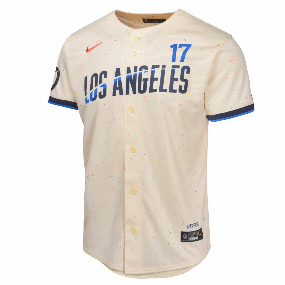 Shohei Ohtani Los Angeles Dodgers Youth 2024 City Connect Limited Player Jersey - Cream | Nike