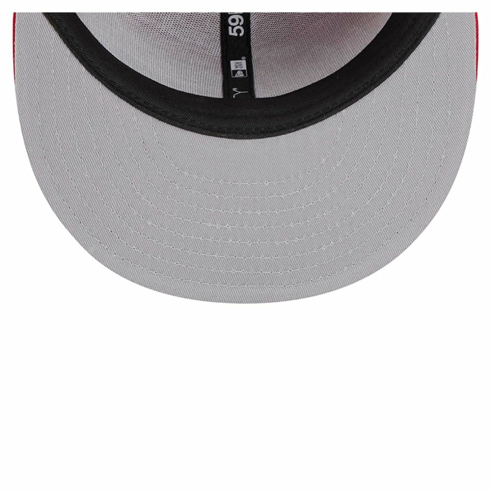 Washington Nationals Script Sided 59FIFTY Fitted Hat - Red | New Era