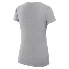 Boston Celtics G-III 4Her by Carl Banks Women's Super-Slim Fit Lightweight Large City Logo V-Neck T-Shirt - Heather Gray for sale