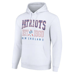 NFL New England Patriots Starter Unisex Throwback Logo Pullover Hoodie