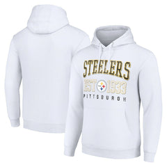 NFL Pittsburgh Steelers Starter Unisex Throwback Logo Pullover Hoodie
