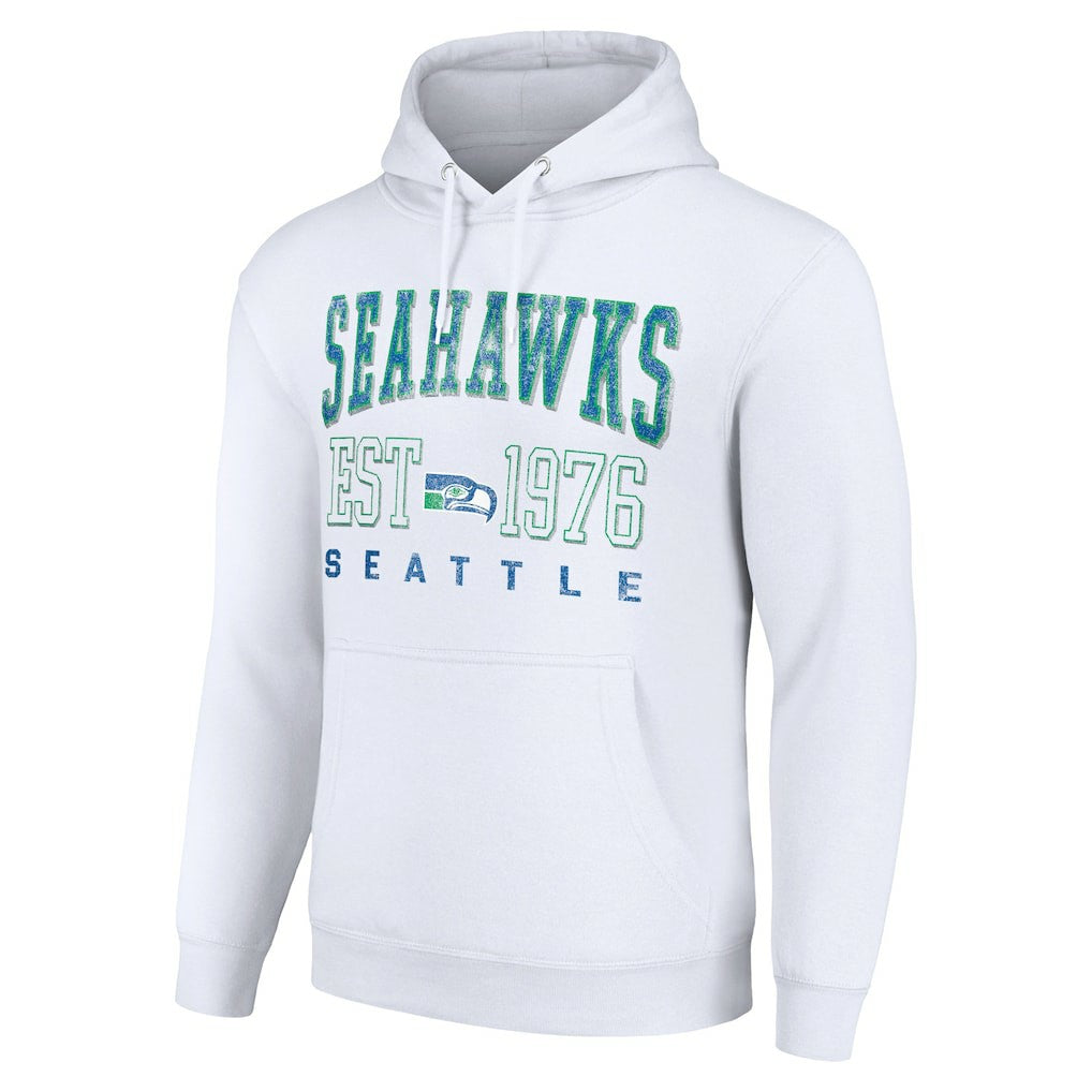 NFL Seattle Seahawks Starter Unisex Throwback Logo Pullover Hoodie