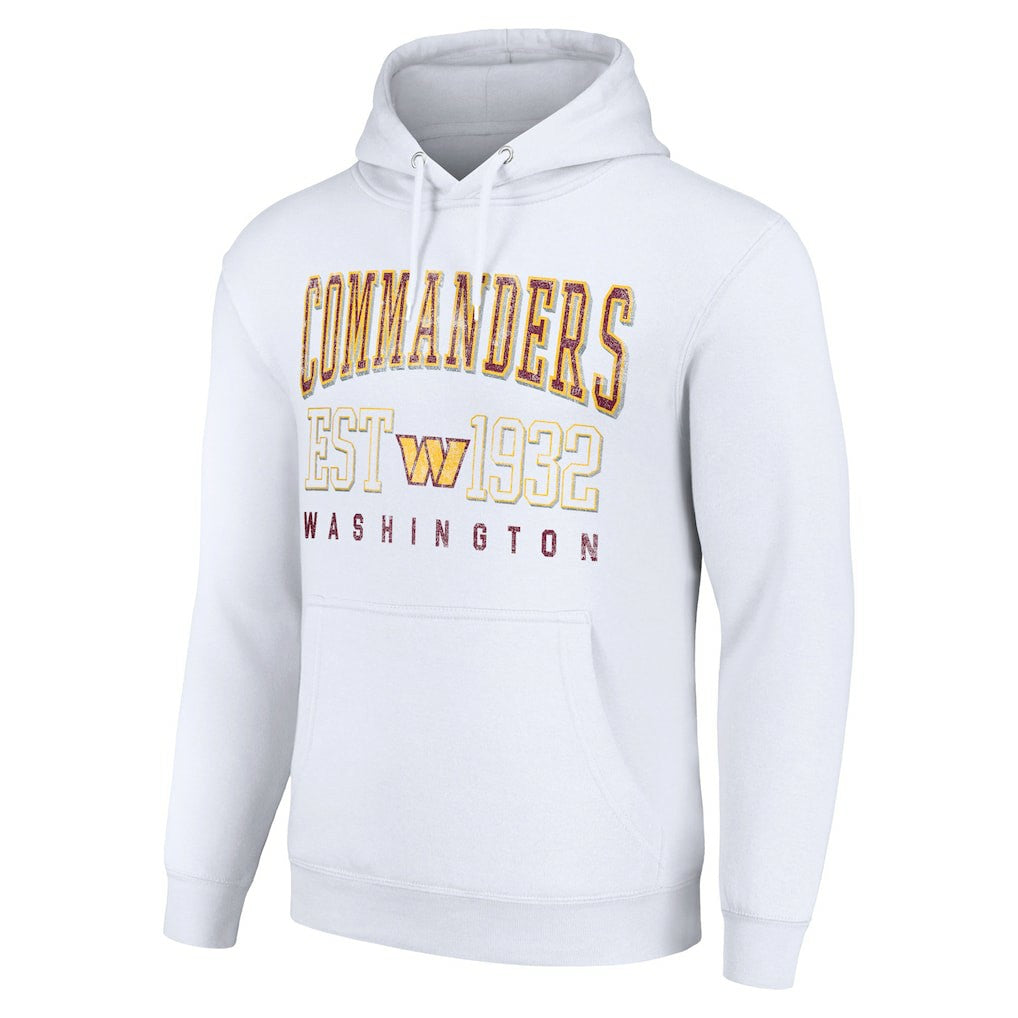 NFL Washington Commanders Starter Unisex Throwback Logo Pullover Hoodie