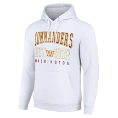 NFL Washington Commanders Starter Unisex Throwback Logo Pullover Hoodie