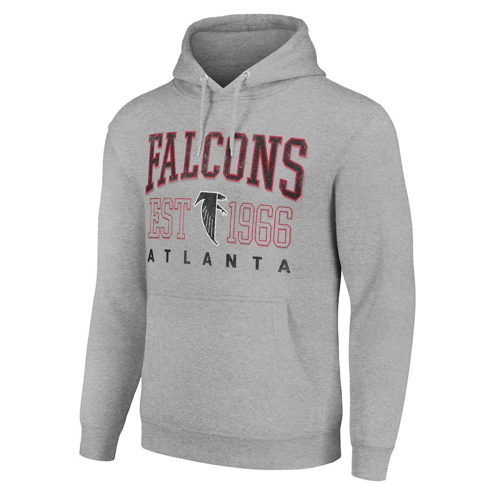 NFL Atlanta Falcons Starter Unisex Throwback Logo Pullover Hoodie