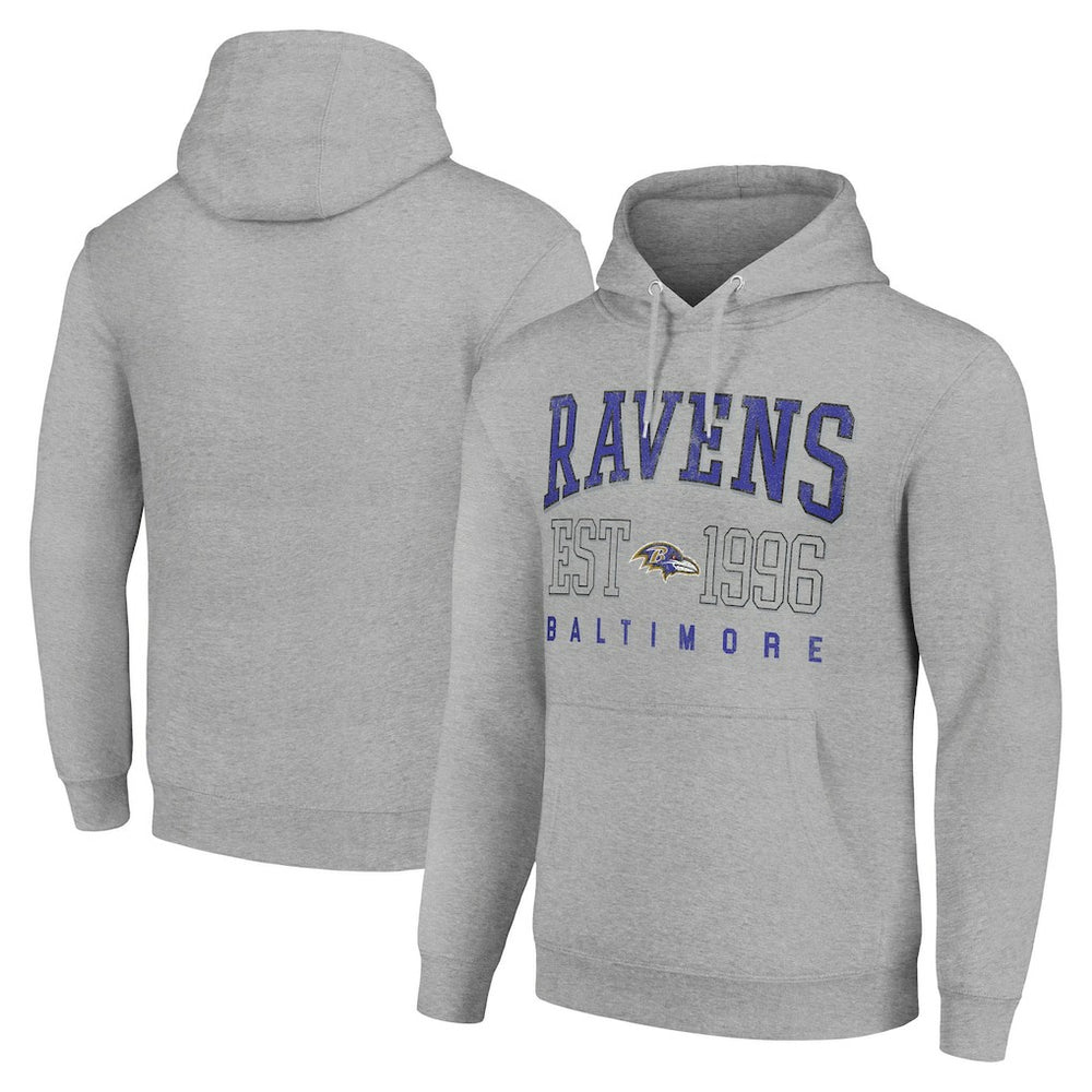 NFL Baltimore Ravens Starter Unisex Throwback Logo Pullover Hoodie