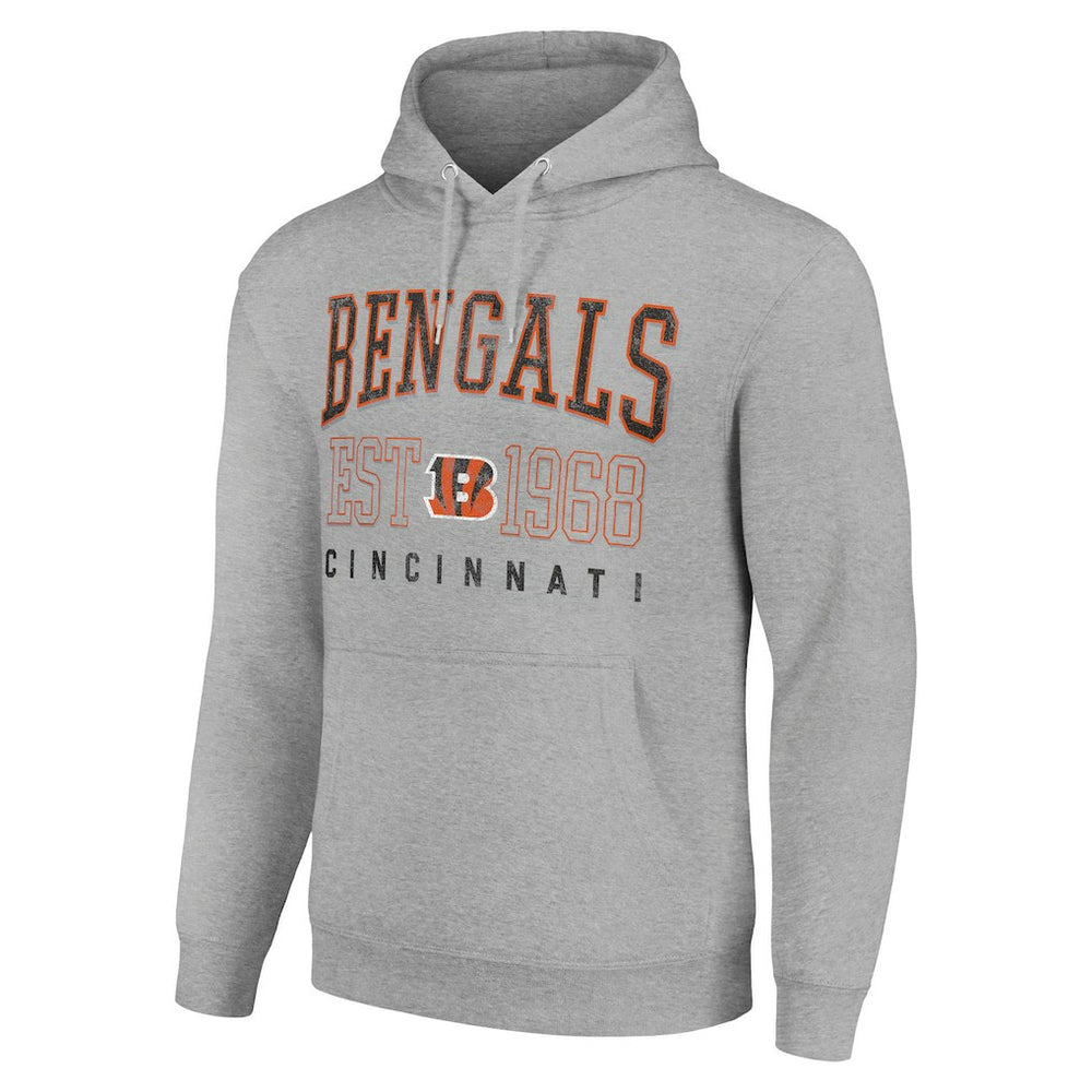 NFL Cincinnati Bengals Starter Unisex Throwback Logo Pullover Hoodie