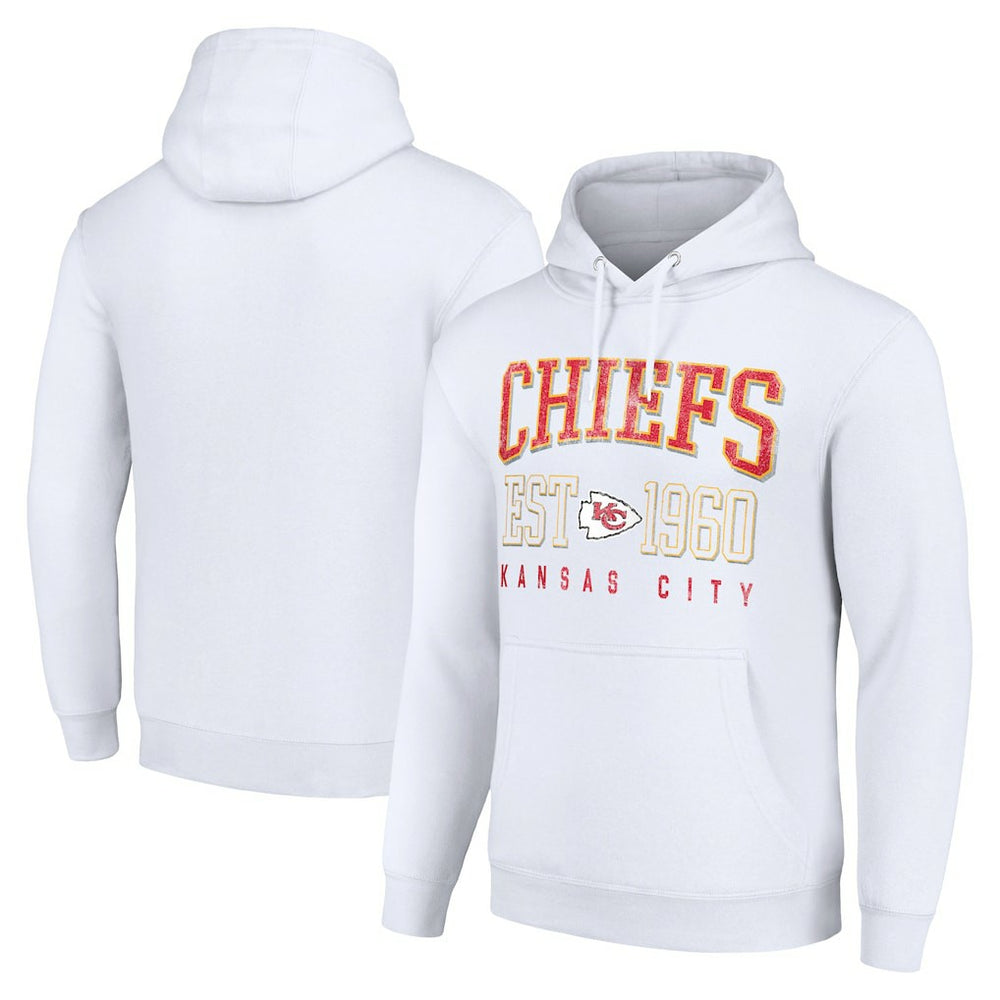 NFL Kansas City Chiefs Starter Unisex Throwback Logo Pullover Hoodie